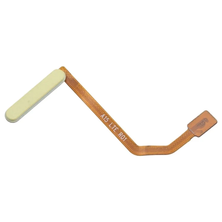 For Samsung Galaxy A15 4G A155 OEM Fingerprint Identification Flex Cable Power On / Off Cable (without Logo) - Yellow