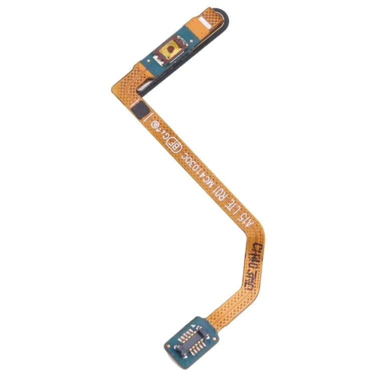For Samsung Galaxy A15 4G A155 OEM Fingerprint Identification Flex Cable Power On / Off Cable (without Logo) - Yellow