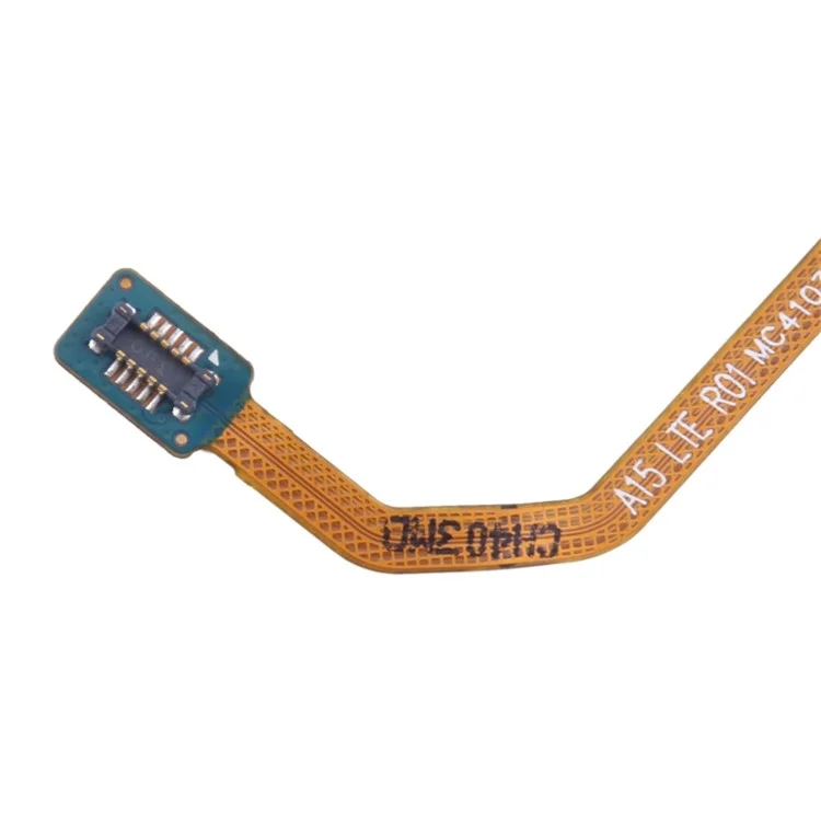For Samsung Galaxy A15 4G A155 OEM Fingerprint Identification Flex Cable Power On / Off Cable (without Logo) - Yellow