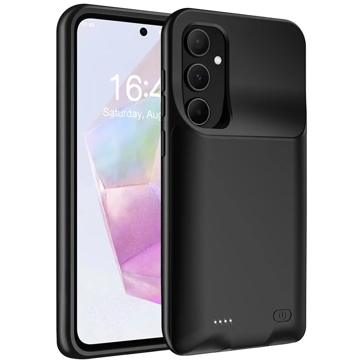 For Samsung Galaxy A54 5G 10000mAh Extended Battery Soft TPU Edge ABS Phone Back Charging Case