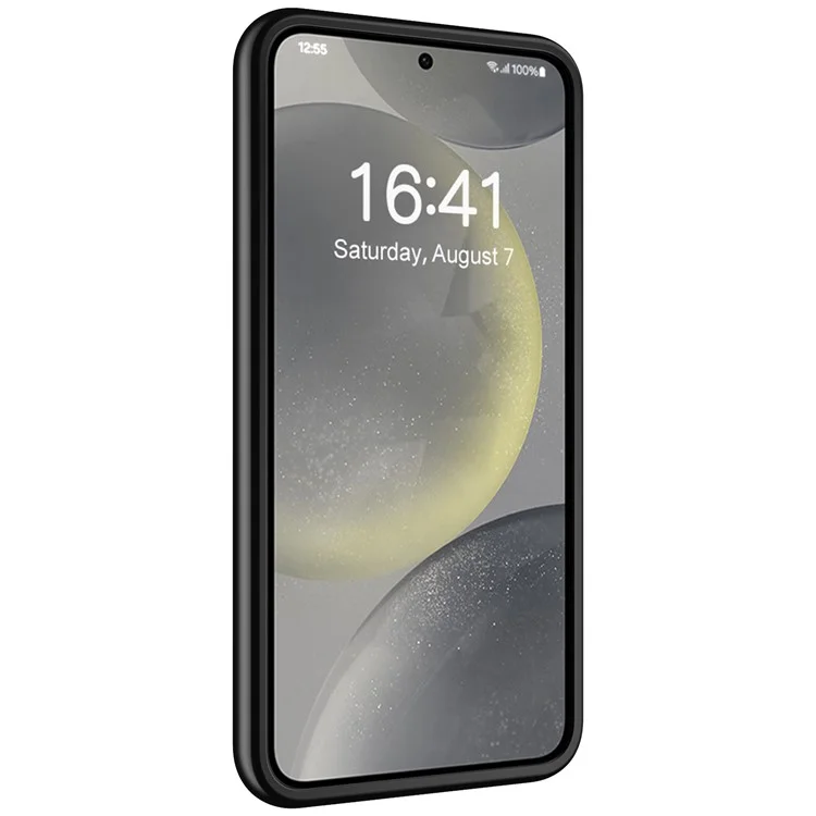 For Samsung Galaxy S24+ 10000mAh Extended Battery TPU Edge Cellphone Back Charging Case