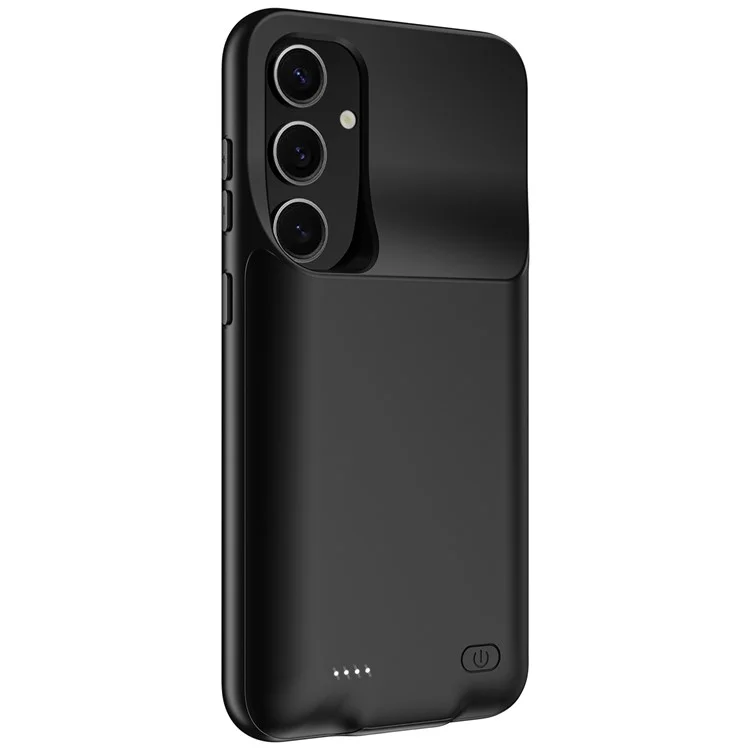 For Samsung Galaxy S24+ 10000mAh Extended Battery TPU Edge Cellphone Back Charging Case