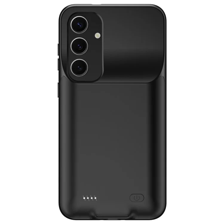 For Samsung Galaxy S24+ 10000mAh Extended Battery TPU Edge Cellphone Back Charging Case