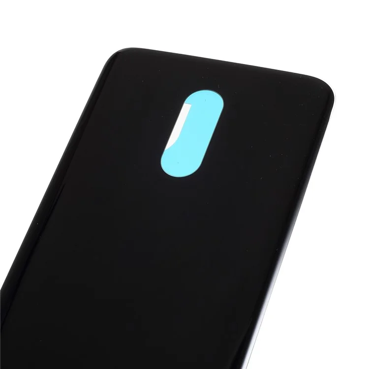 Para OnePlus 7 Cubierta de la Carcasa de la Batería Con Parte de Reemplazo de Pegatinas Adhesivas - Negro