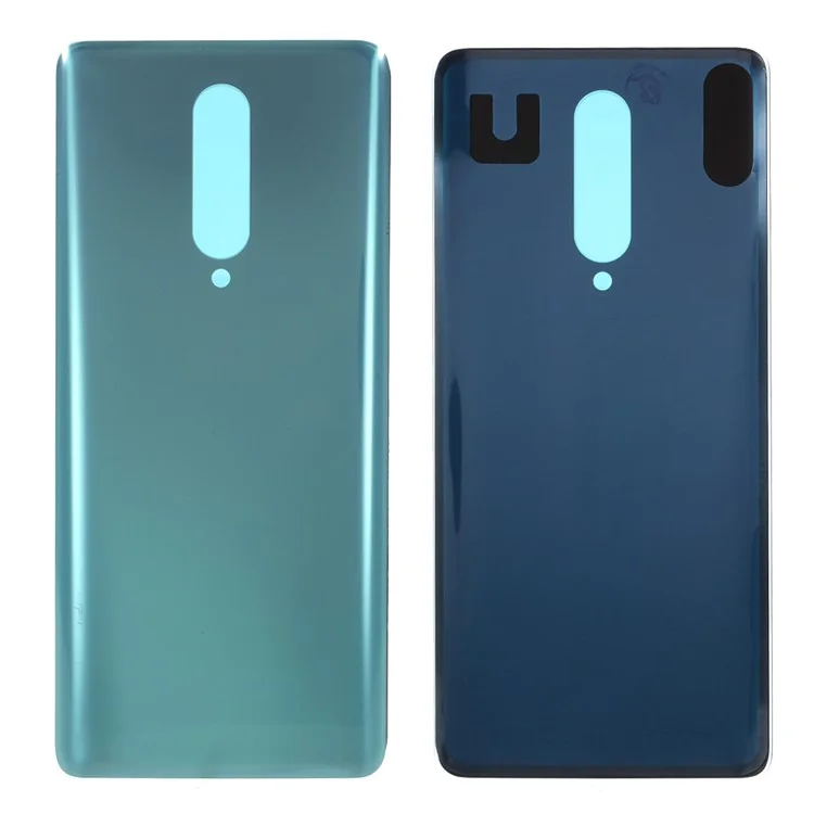 Coperchio Dell'alloggiamento Del Telefono Di Alta Qualità Con Colla Per OnePlus 8 - Verde