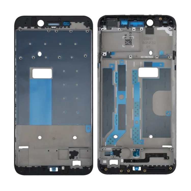 Front Housing Frame Parte di Riserva (un Lato) Per Oppo A77 - Nero