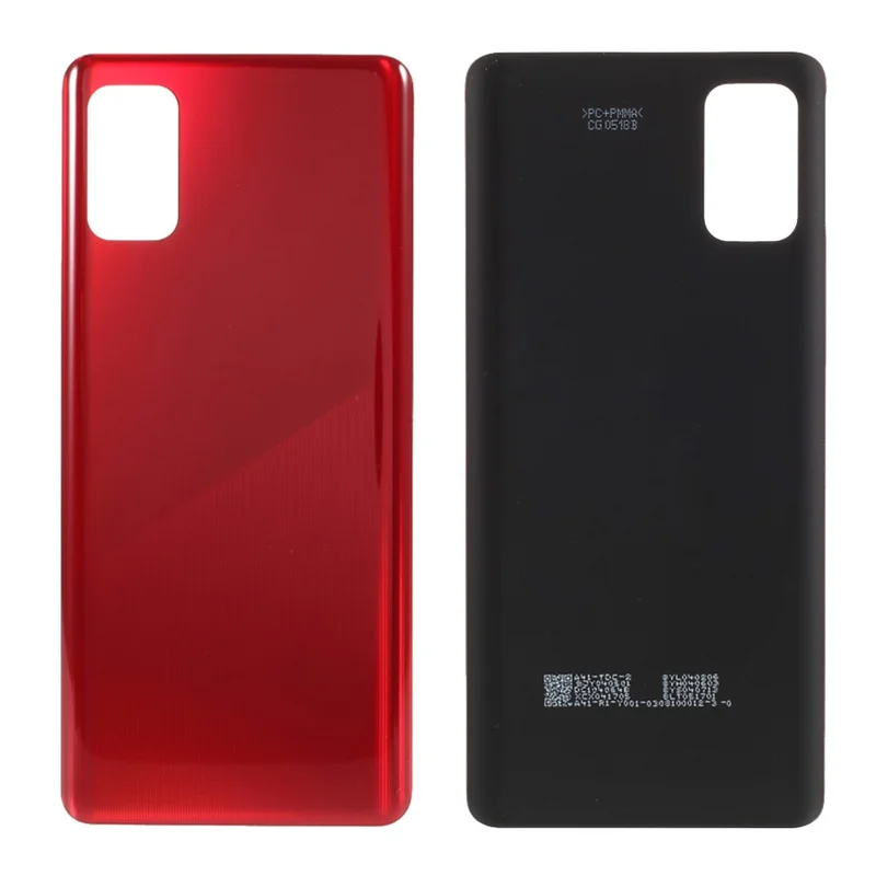 For Samsung Galaxy A41 (Global Version) A415 OEM Battery Door Housing Cover without Adhesive Sticker - Red