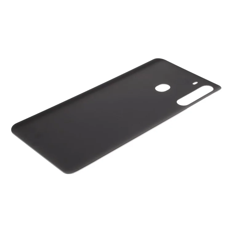 OEM Battery Door Housing Cover without Adhesive Sticker for Samsung Galaxy A21 A215 - Black