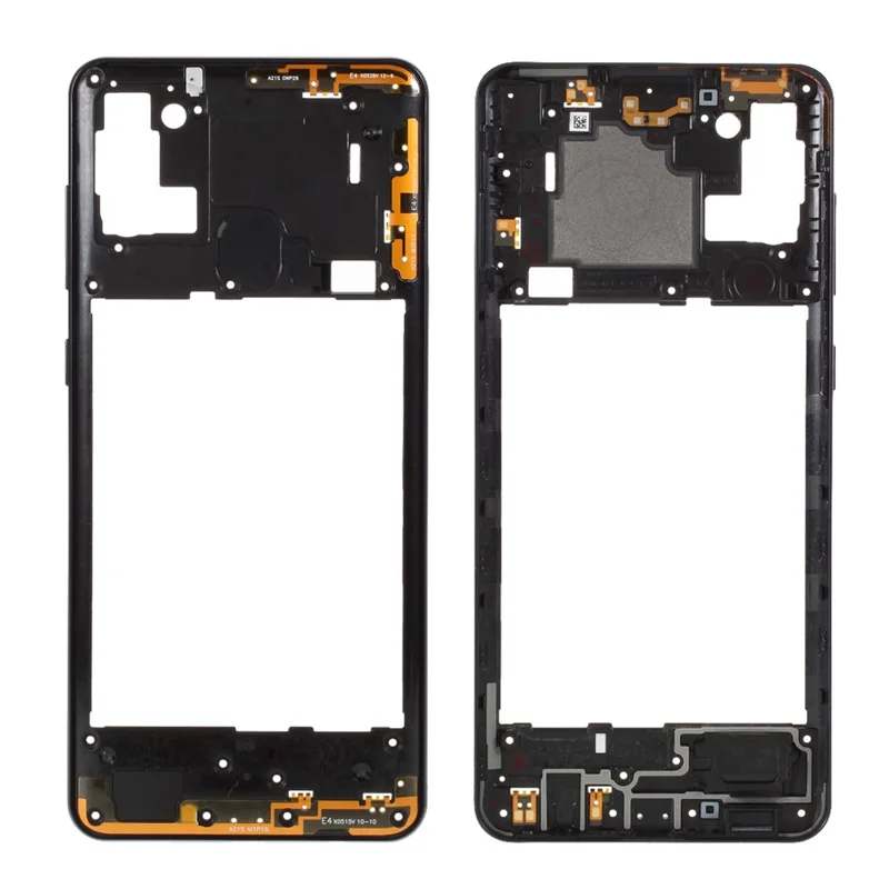 OEM Middle Plate Frame Repair Part for Samsung Galaxy A21s A217 - Black