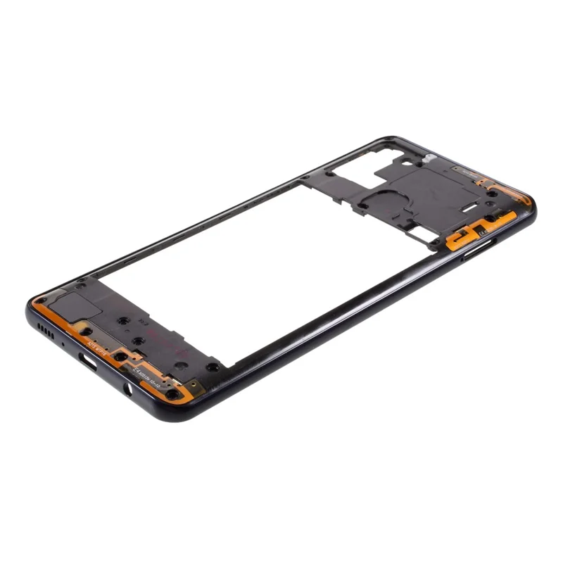 OEM Middle Plate Frame Repair Part for Samsung Galaxy A21s A217 - Black