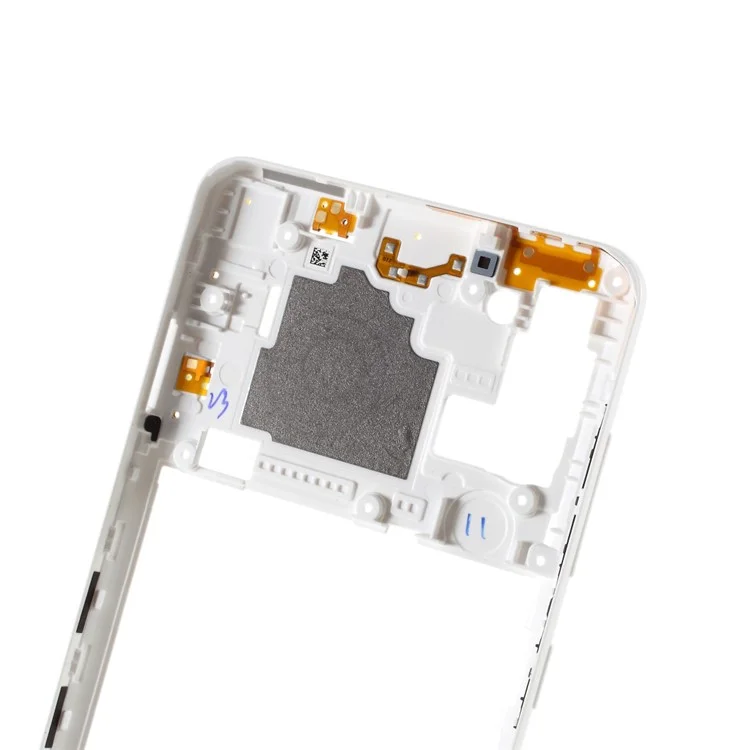 Pieza de marco de placa intermedia OEM para el Samsung Galaxy A21s A217 - Blanco
