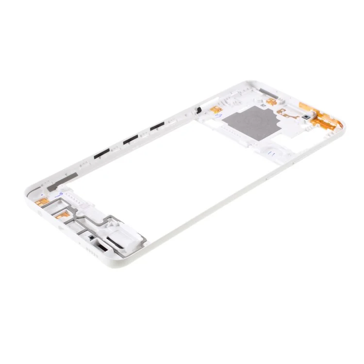 OEM Middle Plate Frame Repair Part for Samsung Galaxy A21s A217 - White