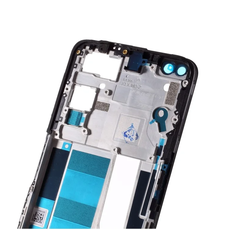 OEM Front Housing Frame Parte di Riserva (un Lato) Per Realme X50 5G - Nero