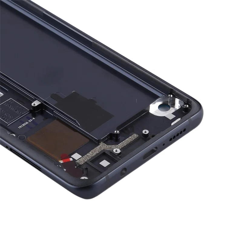 OEM Front Housing Frame Replacement Part (A Side) for Xiaomi Mi CC9 Pro/Mi Note 10/Mi Note 10 Pro - Black