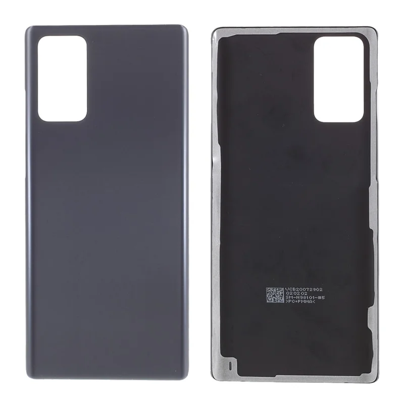 Obudowa baterii OEM z taśmą klejącą dla Samsung Galaxy Note20 N980 N981 plastikowa - szara