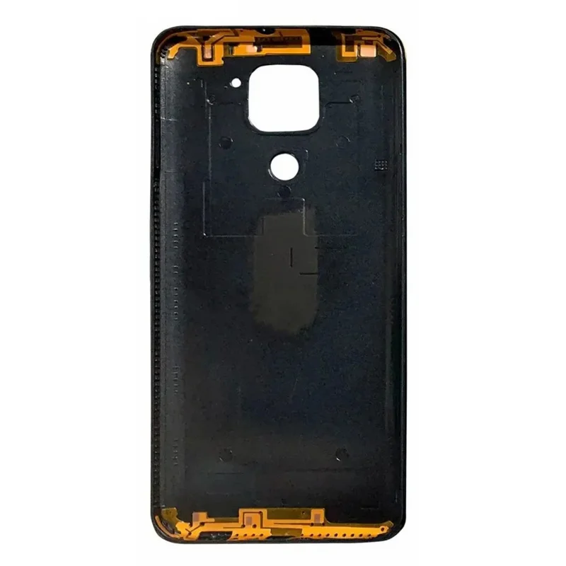 For Xiaomi Redmi Note 9 (MTK Helio G85) / 10X 4G OEM Back Battery Housing Cover Replacement (Without Logo) - Black