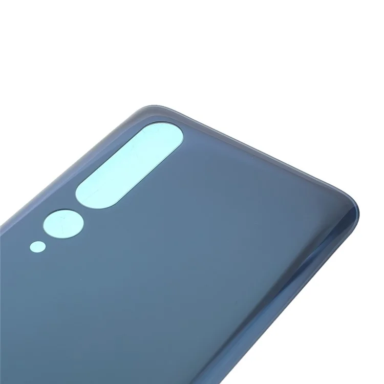 Per Xiaomi Mi 10 5G Back Battery Housing Cover Replacement (senza logo) - Titanio Argento Nero