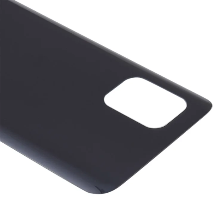 Back Battery Housing Cover Replacement (without Logo) for Xiaomi Mi 10 Lite 5G / Mi 10 Youth 5G - Black