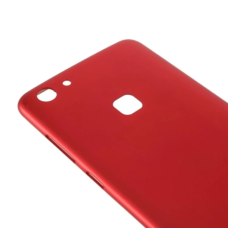 Non-slip Back Battery Housing Replacement Rear Cover for vivo Y75 - Red