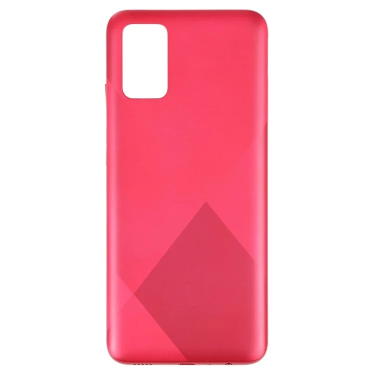 Pour Samsung Galaxy A02s (164,2 x 75,9 x 9,1 mm) A025 Pièce de rechange pour boîtier de batterie arrière OEM - Rouge