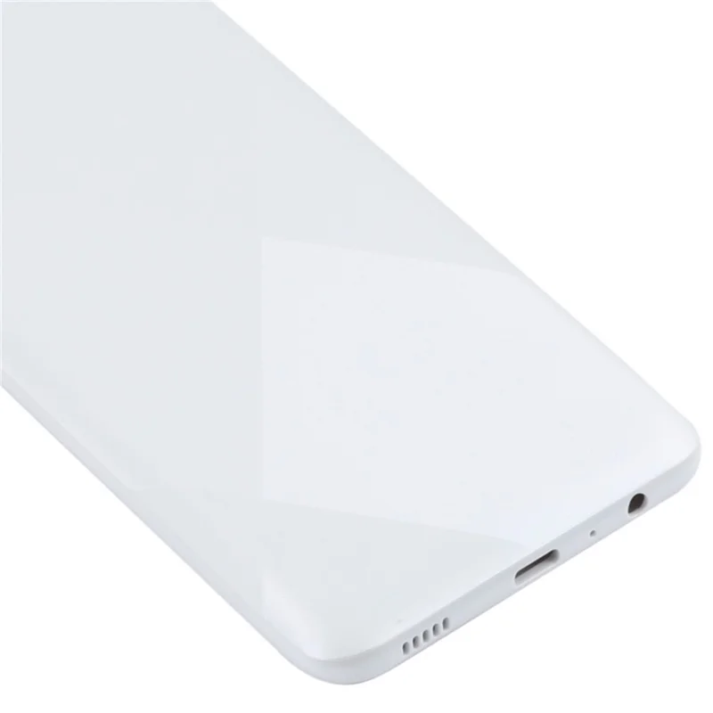 Pour Samsung Galaxy A02s (164,2 x 75,9 x 9,1 mm) A025 Pièce de rechange pour boîtier de batterie OEM Back - Blanc