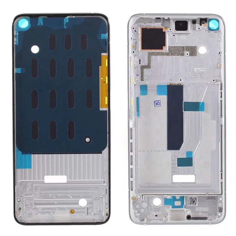 Middle Plate Frame Repair Part (A Part) for Xiaomi Mi 10T Pro 5G / Mi 10T 5G / Redmi K30S - Silver