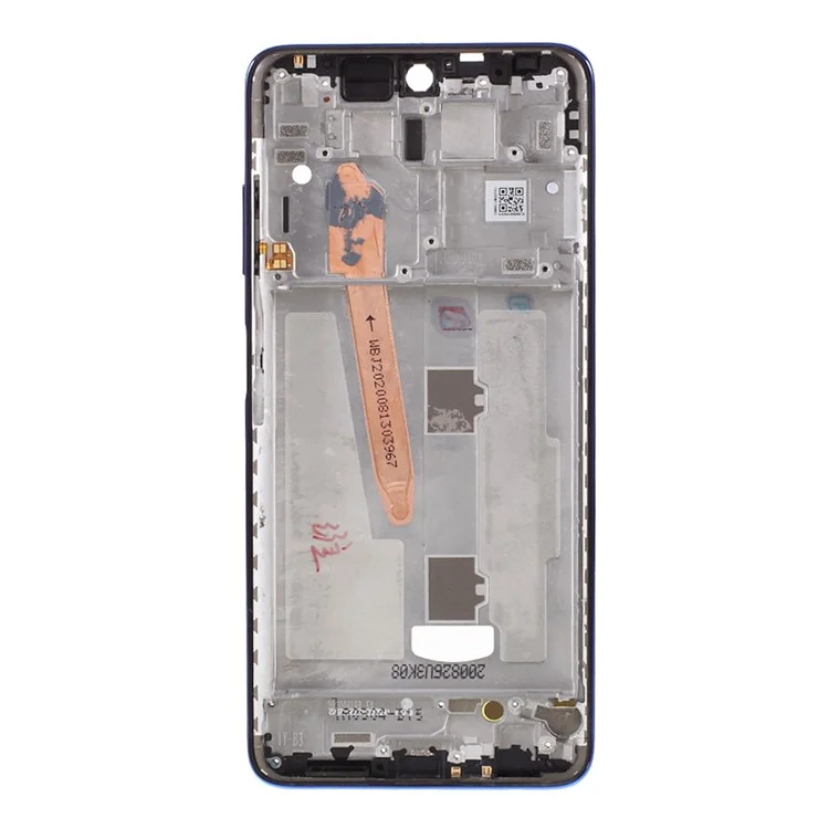 Marco de placa central de repuesto (pieza A) para Xiaomi Poco X3 / Poco X3 NFC / Poco X3 Pro - Azul