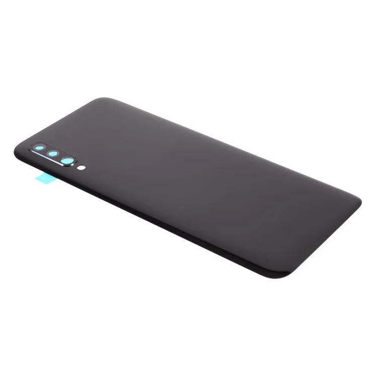 Boîtier de batterie arrière avec cache de l'objectif de la caméra (sans logo) pour Samsung Galaxy A50 - Noir