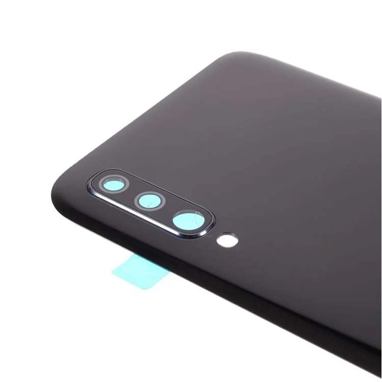 Boîtier de batterie arrière avec cache de l'objectif de la caméra (sans logo) pour Samsung Galaxy A50 - Noir