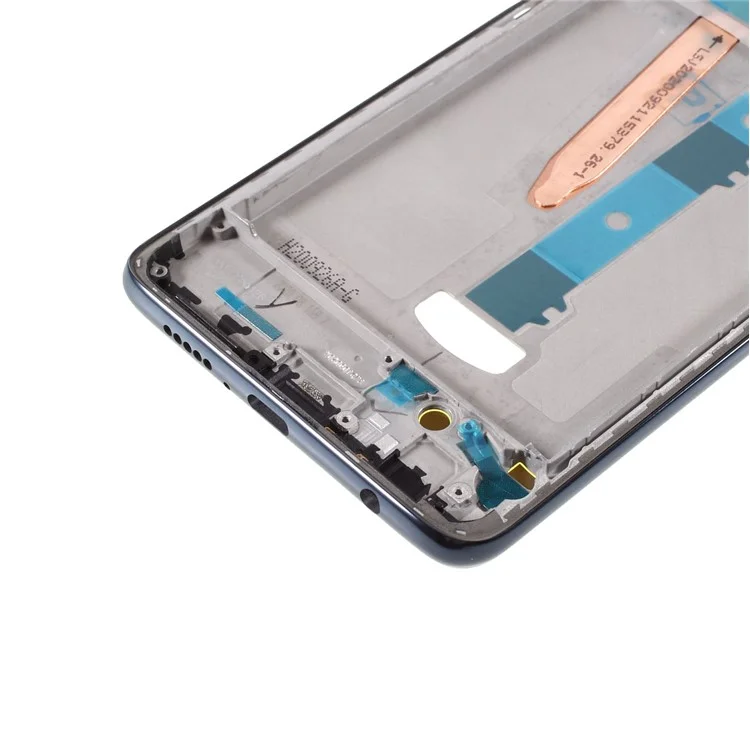 Reemplazo De Marco De Placa Media (una Parte) Para Xiaomi Poco X3 / POCO X3 NFC - Negro