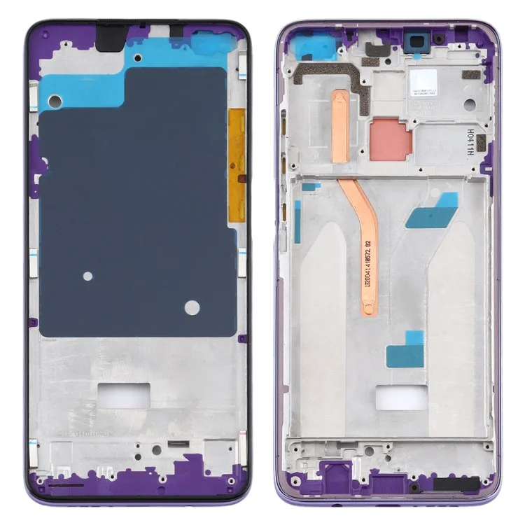 OEM Front Hous Housing Frame Part (um Lado) Para Xiaomi Redmi K30 - Roxo