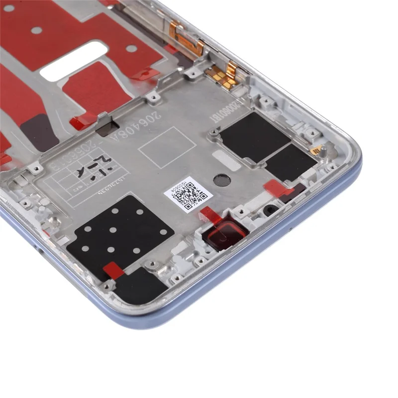 OEM Middle Plate Frame Repair Part for Huawei nova 7 SE / P40 Lite 5G - Silver