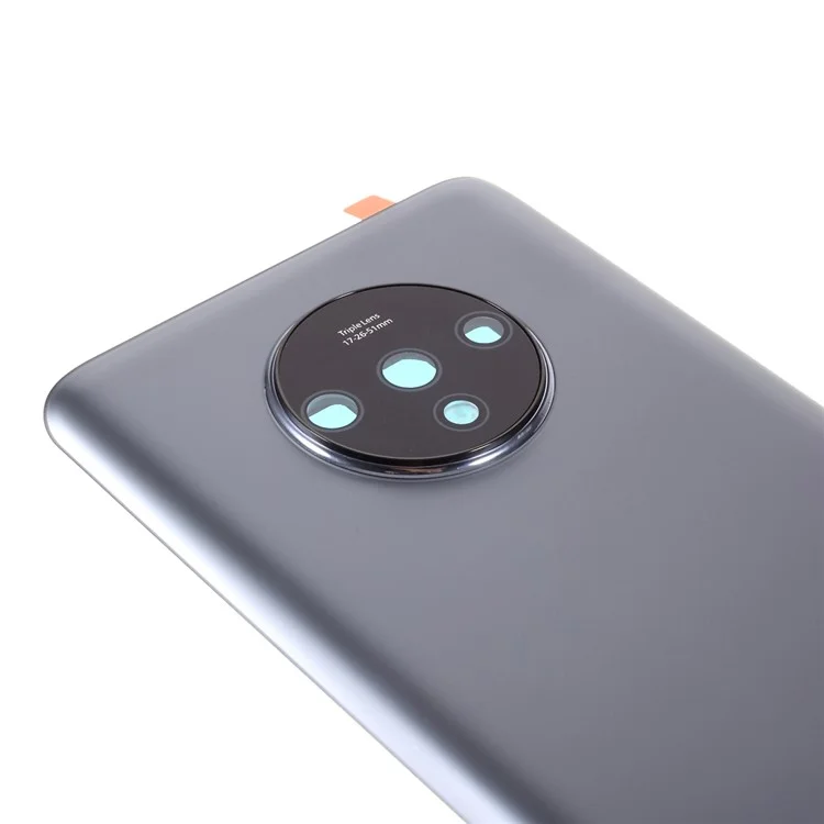 Reemplazo de la Carcasa de la Cubierta de la Batería OEM Con la Cubierta Del Anillo de la Lente de la Cámara Para OnePlus 7T - Gris