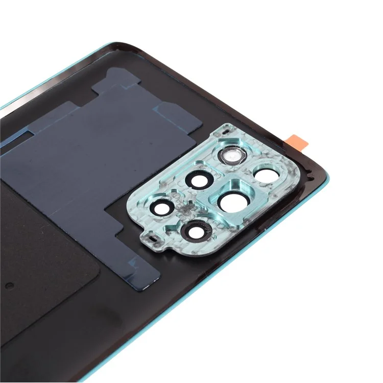 OEM Back Battery Cover Door Case Housing Replacement with Camera Lens Ring Cover for OnePlus 8T - Green