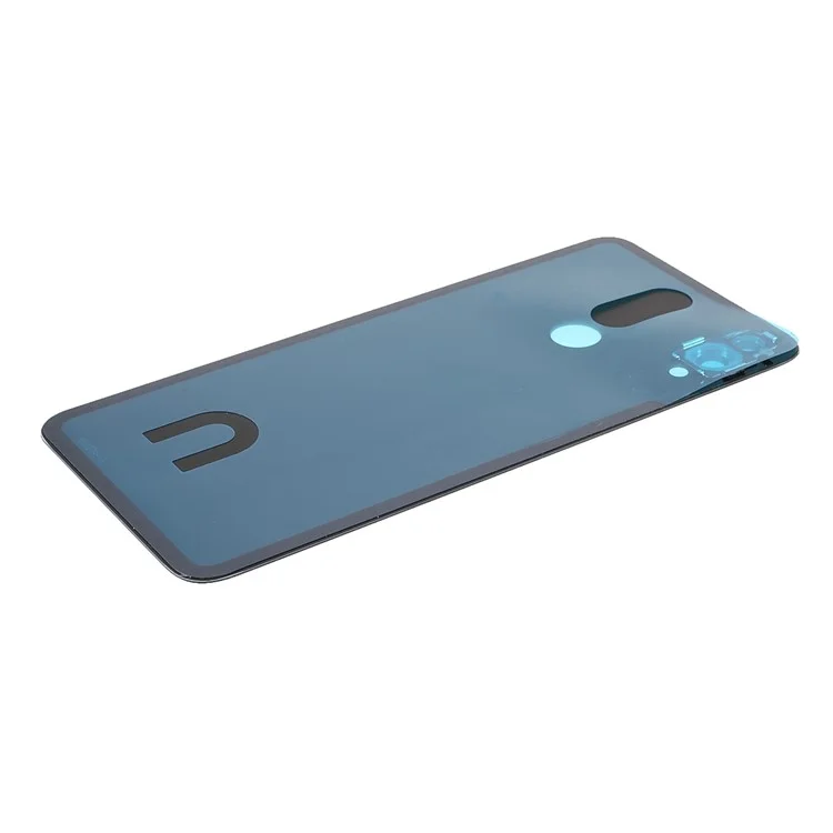 Battery Back Cover Rear Housing Replacement with Camera Lens Cover Part (without Logo) for Xiaomi Redmi Note 7 - Blue