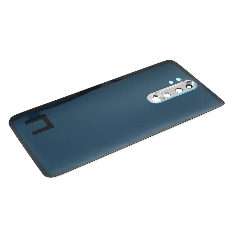 Für Xiaomi Redmi Note 8 Pro Batteriegehäuse Rückabdeckung mit Kameraringlinsenabdeckung Ersatz (ohne Logo) - Weiß