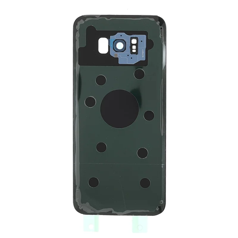 Battery Housing Back Cover with Camera Ring Lens Cover Replacement (without Logo) for Samsung Galaxy S8+ - Blue
