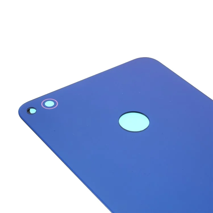 For Huawei P8 Lite (2017) / Honor 8 Lite Battery Cover Back Rear Housing Replacement with Camera Ring Cover Parts (Without Logo) - Blue