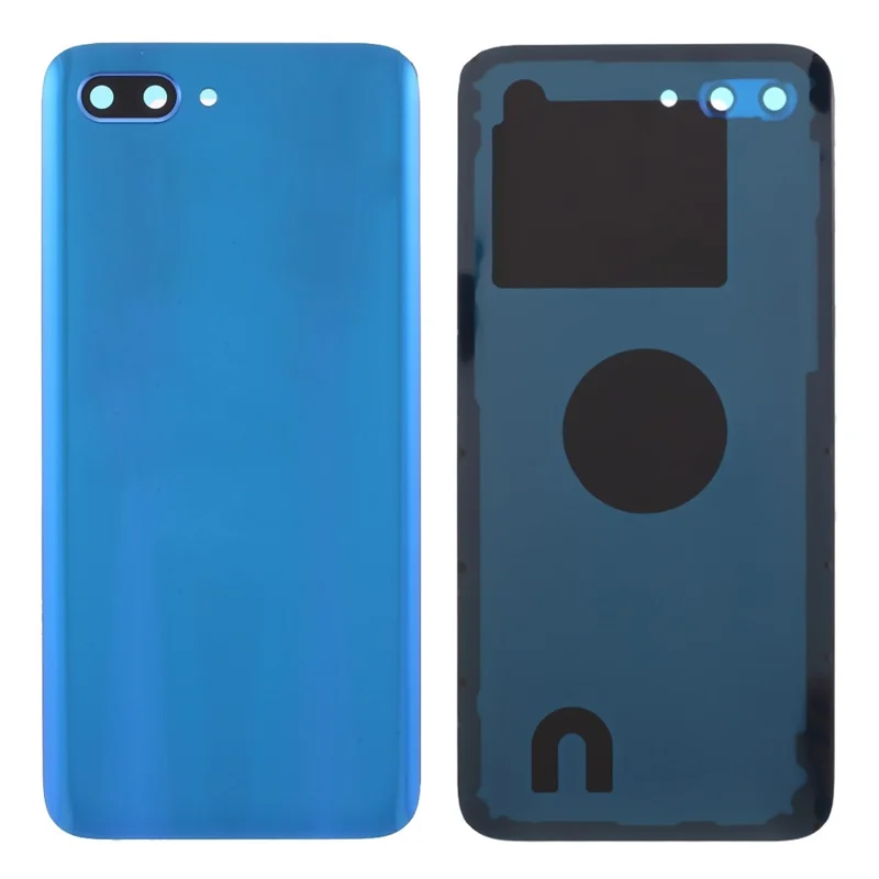 Battery Back Cover with Camera Ring Lens Cover Part (without Logo) for Huawei Honor 10 - Blue