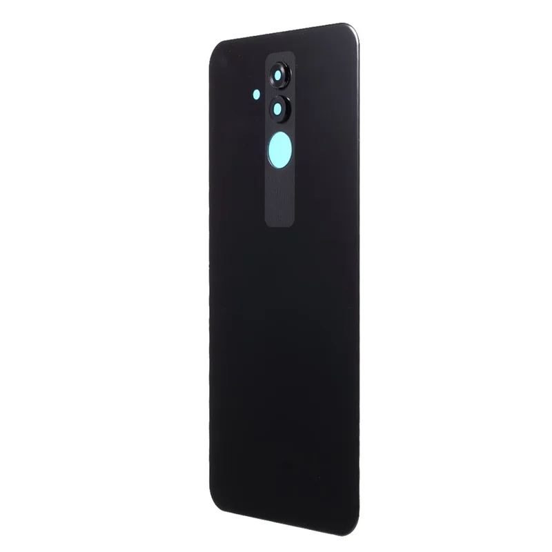Back Battery Housing Cover with Camera Ring Lens Cover Part (without Logo) for Huawei Mate 20 Lite - Black