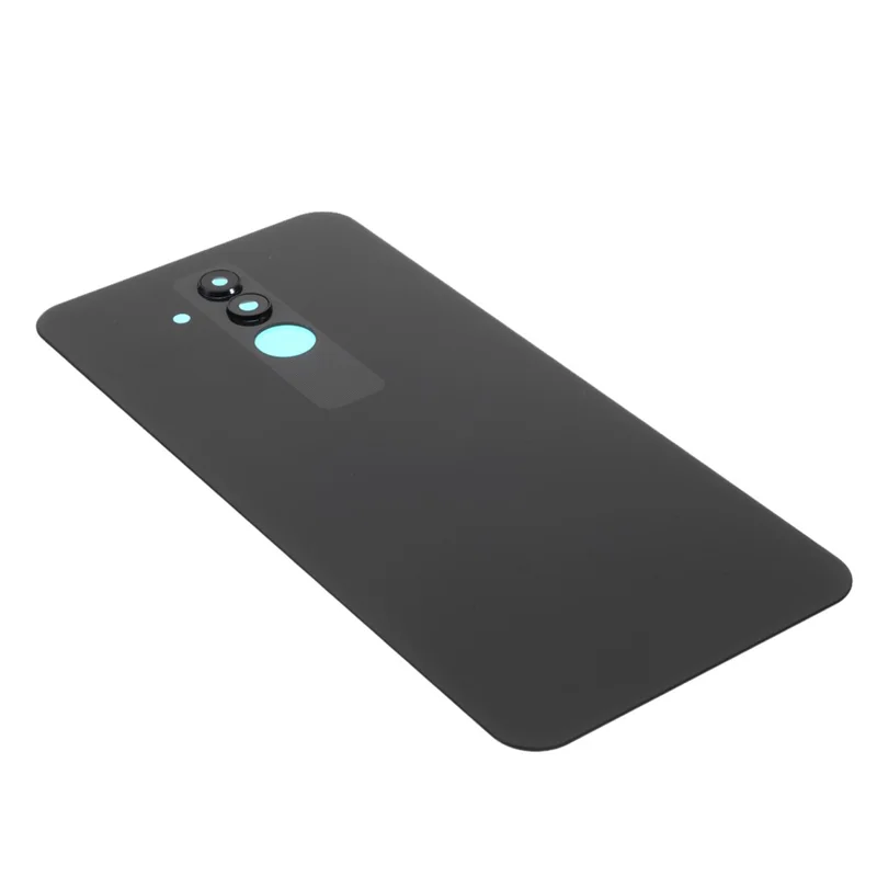 Back Battery Housing Cover with Camera Ring Lens Cover Part (without Logo) for Huawei Mate 20 Lite - Black
