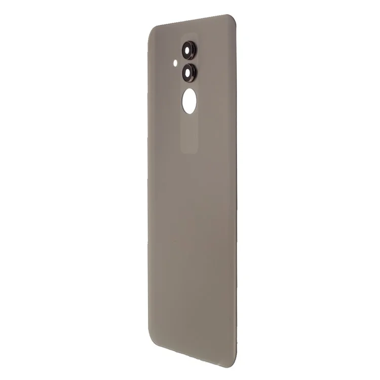 Rückwärtige Batterie-Gehäuseabdeckung mit Kameraringlinsenabdeckung Teil (ohne Logo) für Huawei Mate 20 Lite - Gold