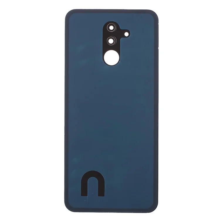 Rückwärtige Batterie-Gehäuseabdeckung mit Kameraringlinsenabdeckung Teil (ohne Logo) für Huawei Mate 20 Lite - Gold