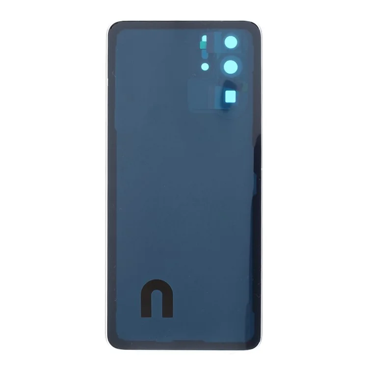 Para Huawei P30 Pro Back Back Battery Capation Com a Capa da Lente de Anel da Câmera (sem Logotipo) - Aurora Azul