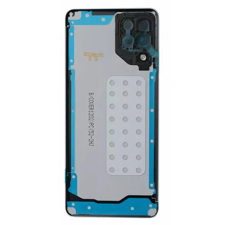 For Samsung Galaxy A22 4G (EU Version) A225 OEM Battery Housing with Adhesive Sticker+Camera Lens Cover - White