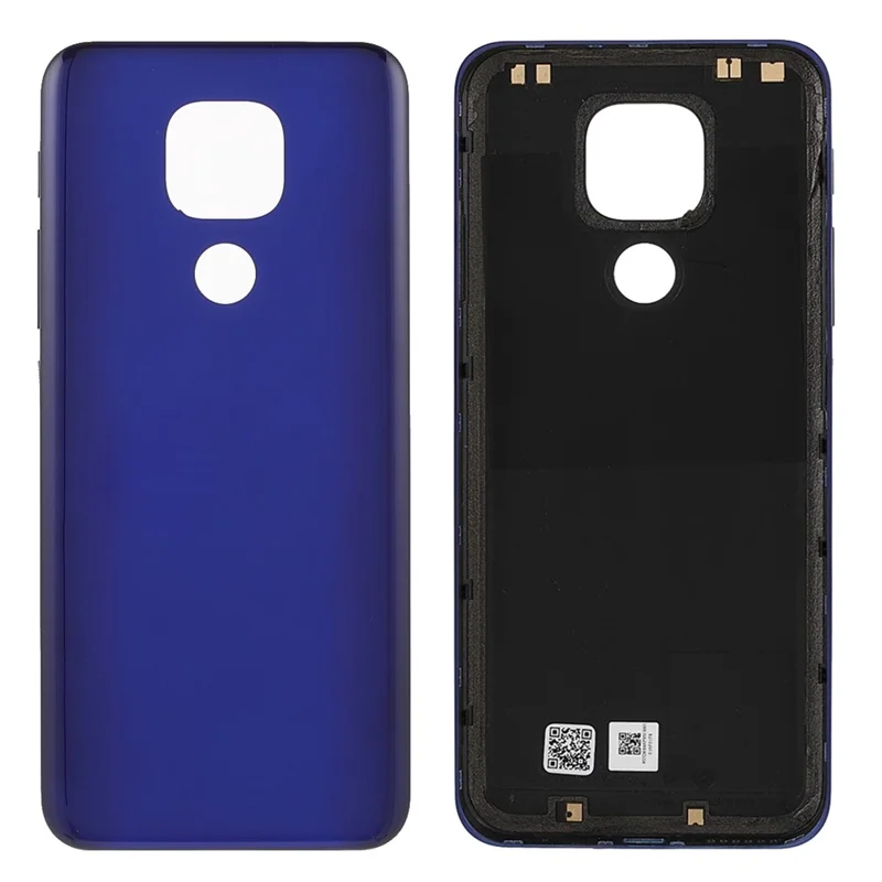 OEM Disassembly Back Cover Part Replacement (without Logo) for Motorola Moto G9 Play - Blue