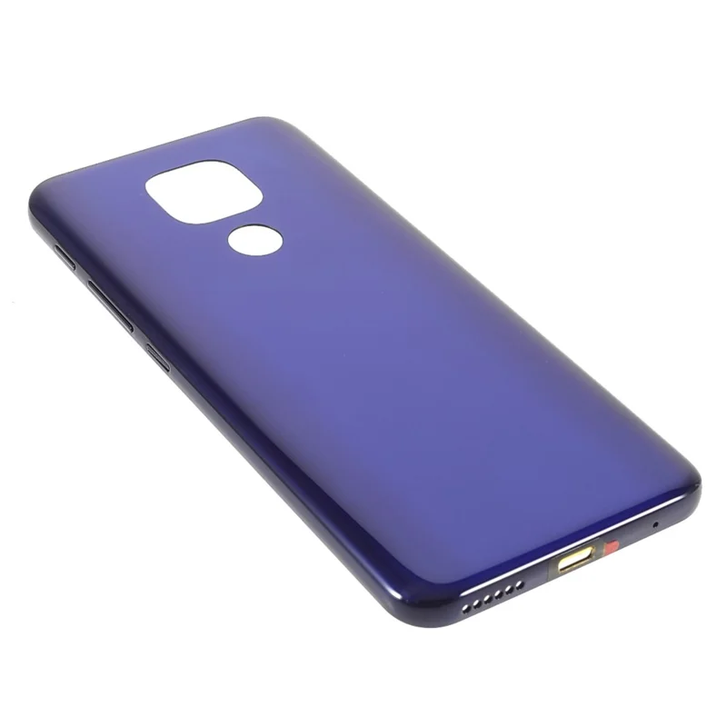 OEM Disassembly Back Cover Part Replacement (without Logo) for Motorola Moto G9 Play - Blue