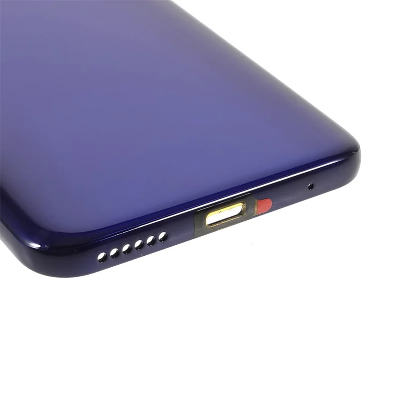 OEM Disassembly Back Cover Part Replacement (without Logo) for Motorola Moto G9 Play - Blue