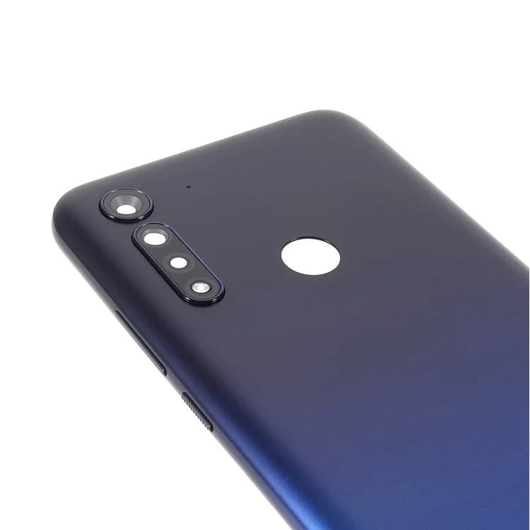 Reemplazo de la Cubierta Trasera de la Carcasa Trasera OEM (sin Logotipo) Para Motorola Moto G8 Power Lite - Azul Real