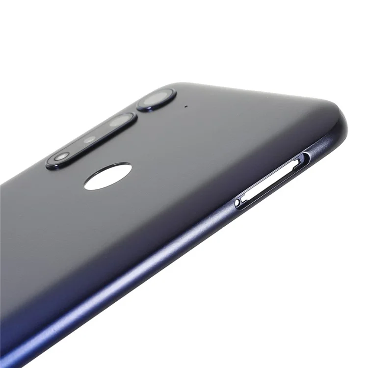 Reemplazo de la Cubierta Trasera de la Carcasa Trasera OEM (sin Logotipo) Para Motorola Moto G8 Power Lite - Azul Real